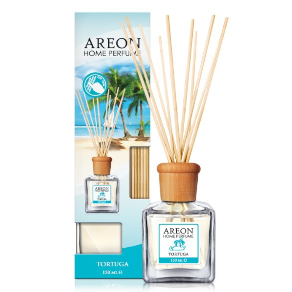 Oferte la Odorizant cu betisoare Areon Home Perfume, Tortuga, 150 ml 