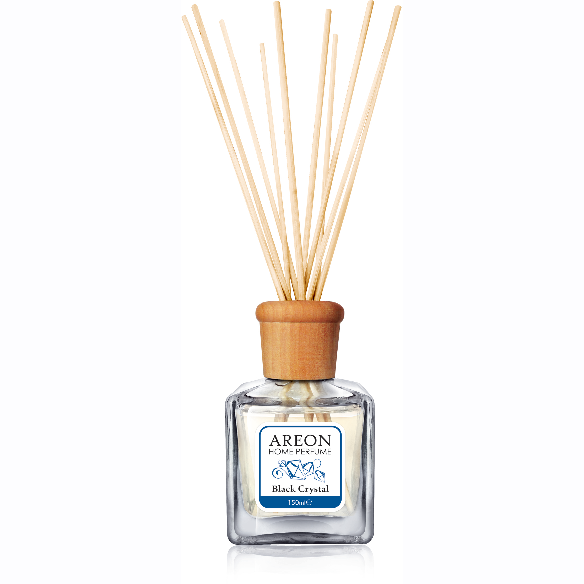 Oferte la Odorizant cu betisoare Areon Home Perfume, Black Crystal, 150 ml 