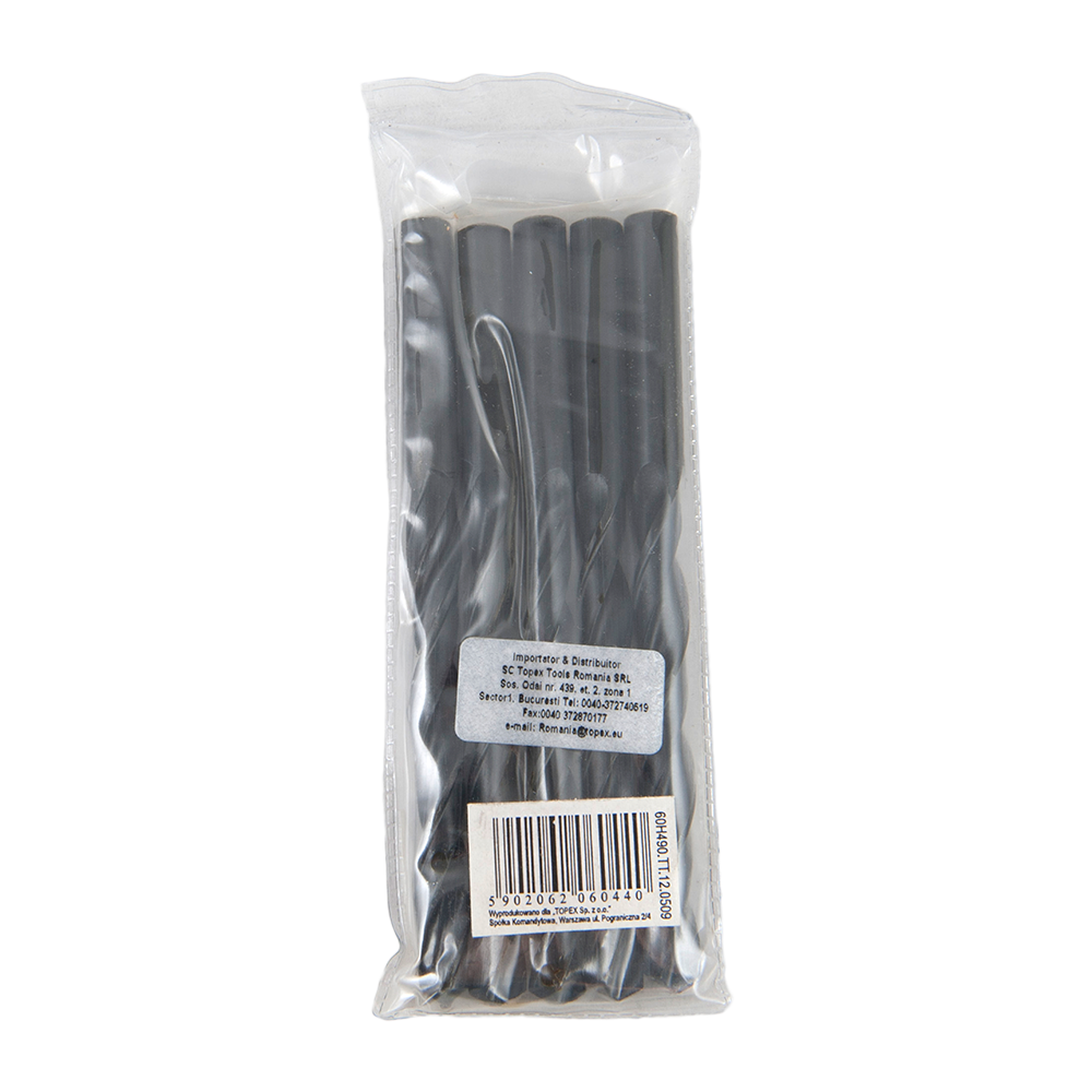 Oferte la Set 5 burghie Top Tools, Hss 60H490, pentru metal, 9 mm