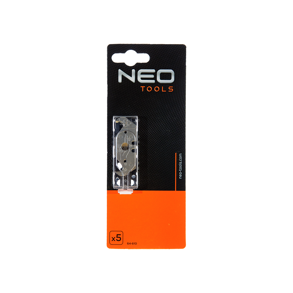 Oferte la Set 5 lame rezerve profil secera, Neo 64-610, 0.5mm