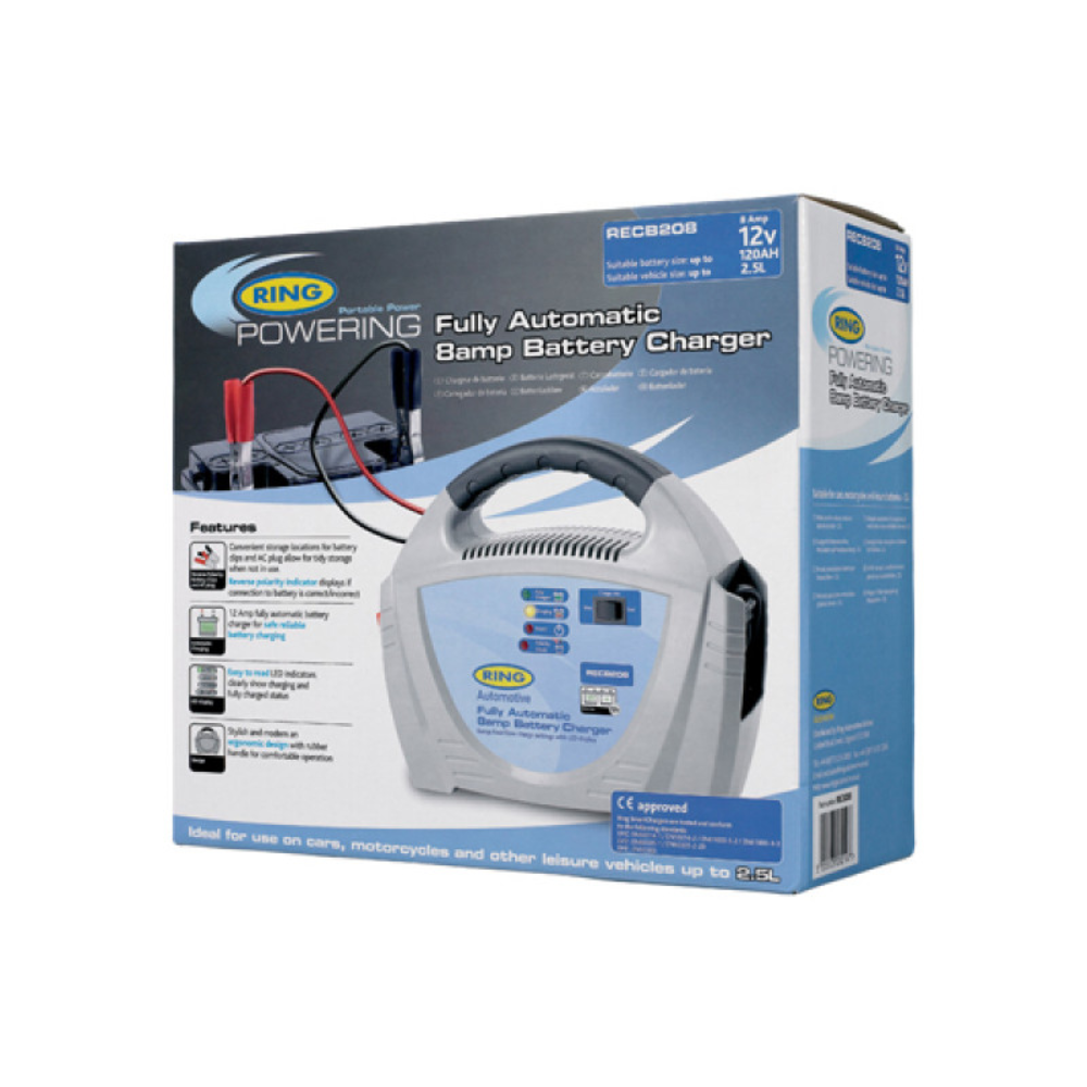 Oferte la Incarcator baterii Ring RECB208, 8A, 120Ah