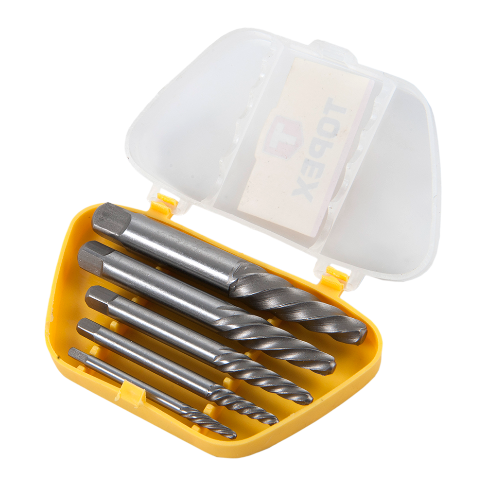 Oferte la Set extractoare suruburi, Topex, Ø 3,3 - Ø 19,0 mm, 5 buc