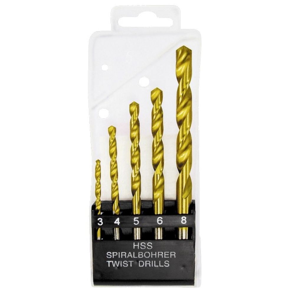 Oferte la Set 5 burghie pentru metal MTX, 5 buc, 3,4,5,6,8 mm
