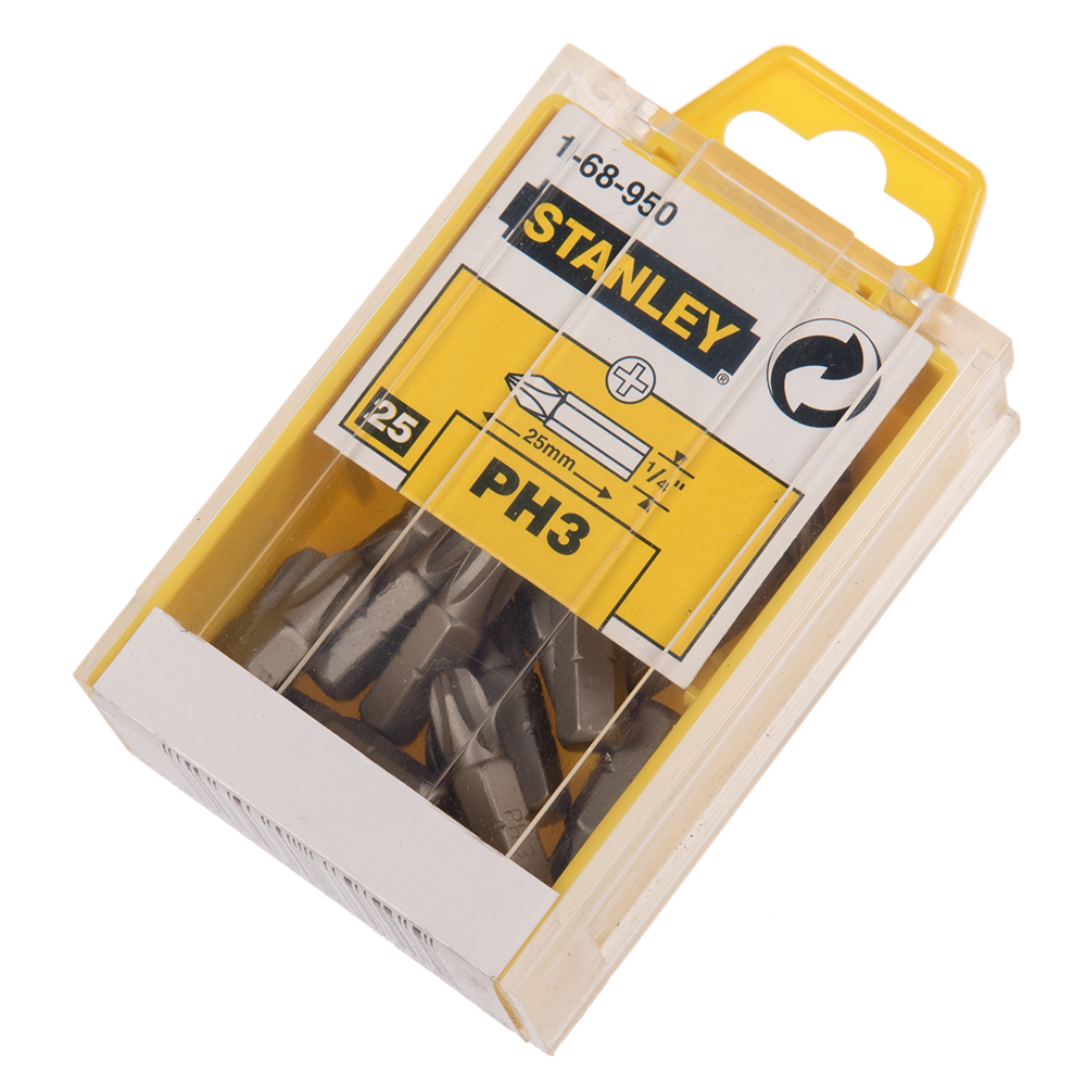 Oferte la Varf de surubelnita Stanley, Ph3x25 mm, 25 buc