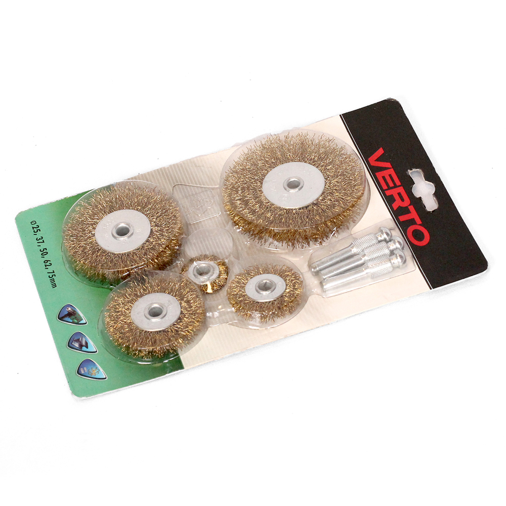 Oferte la Set de 5 perii de sarma, Verto 62H614