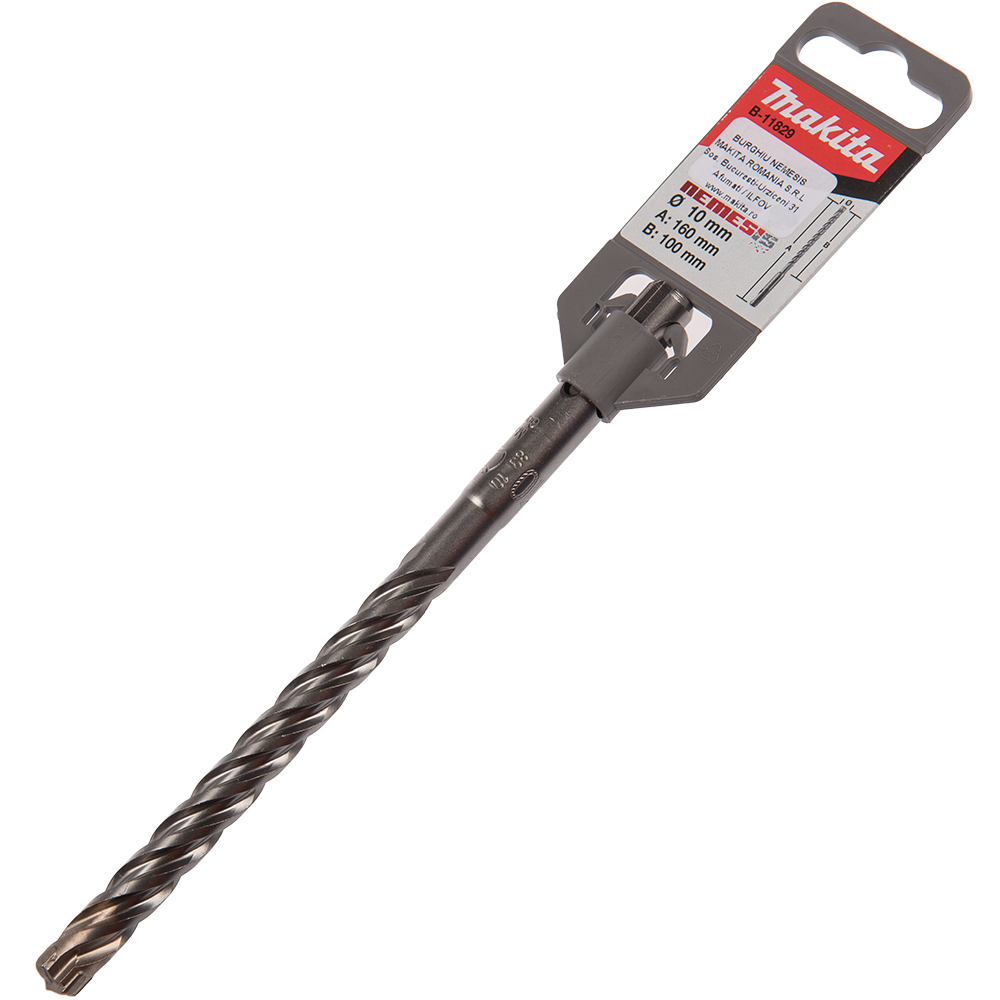 Oferte la Burghiu 4 taisuri Makita Nemesis, SDS-Plus, pentru beton, 10 mm