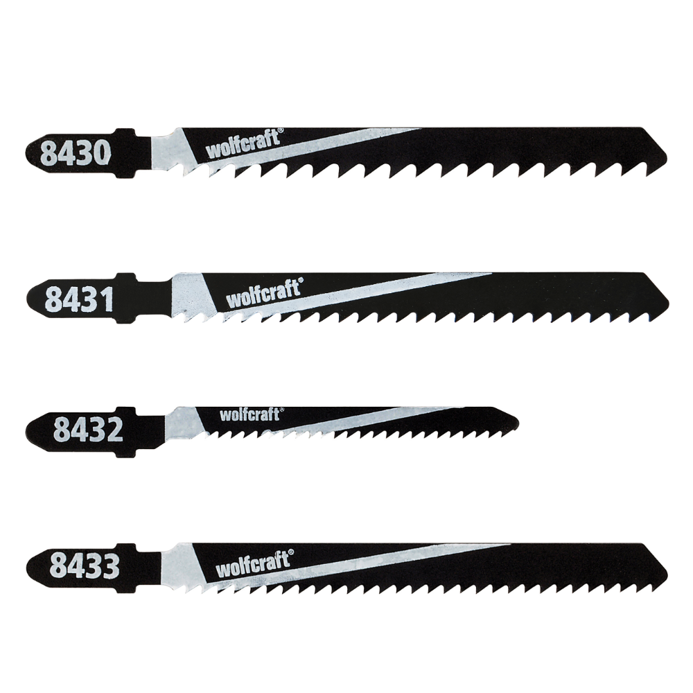 Oferte la Set 10 panze pentru ferastrau pendular pentru lemn Wolfcraft, 15-50 mm
