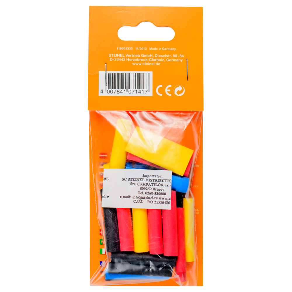 Oferte la Set tuburi contractile Steinel, multicolor, 4.8-9.5 mm