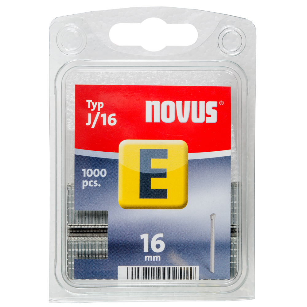 Oferte la Cuie zincate Novus 16 mm pentru capsator pneumatic, 1000 bucati