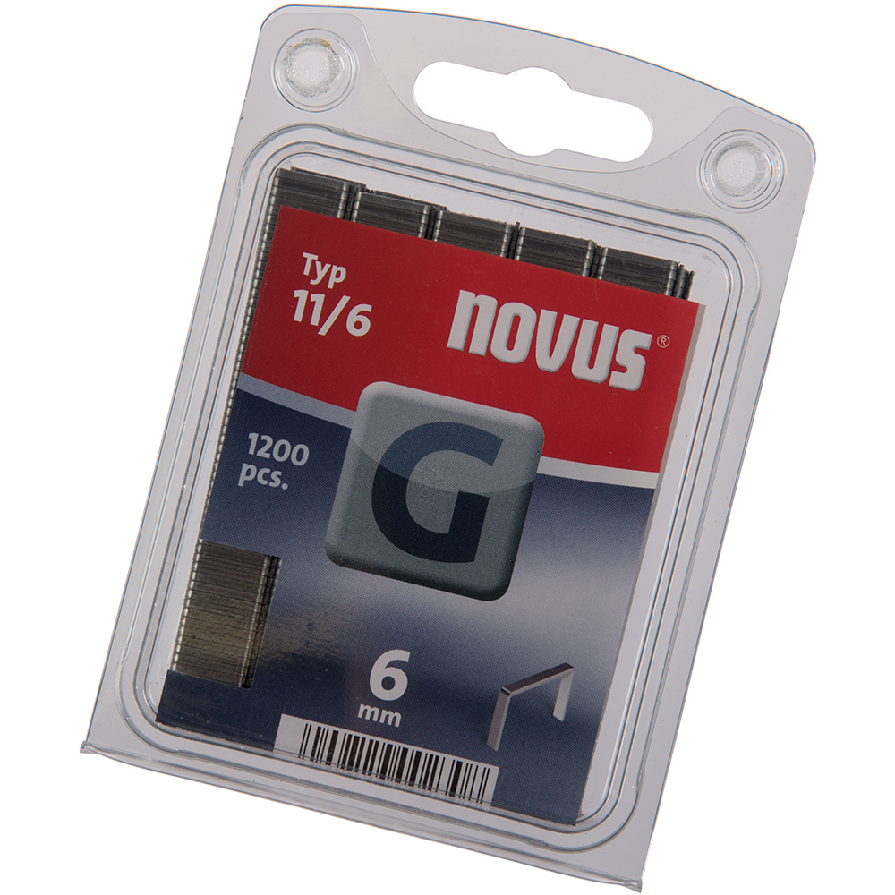 Oferte la Capse Novus G 11, pentru capsatoare manuale si electrice, zinc, 10,6 x 6 mm