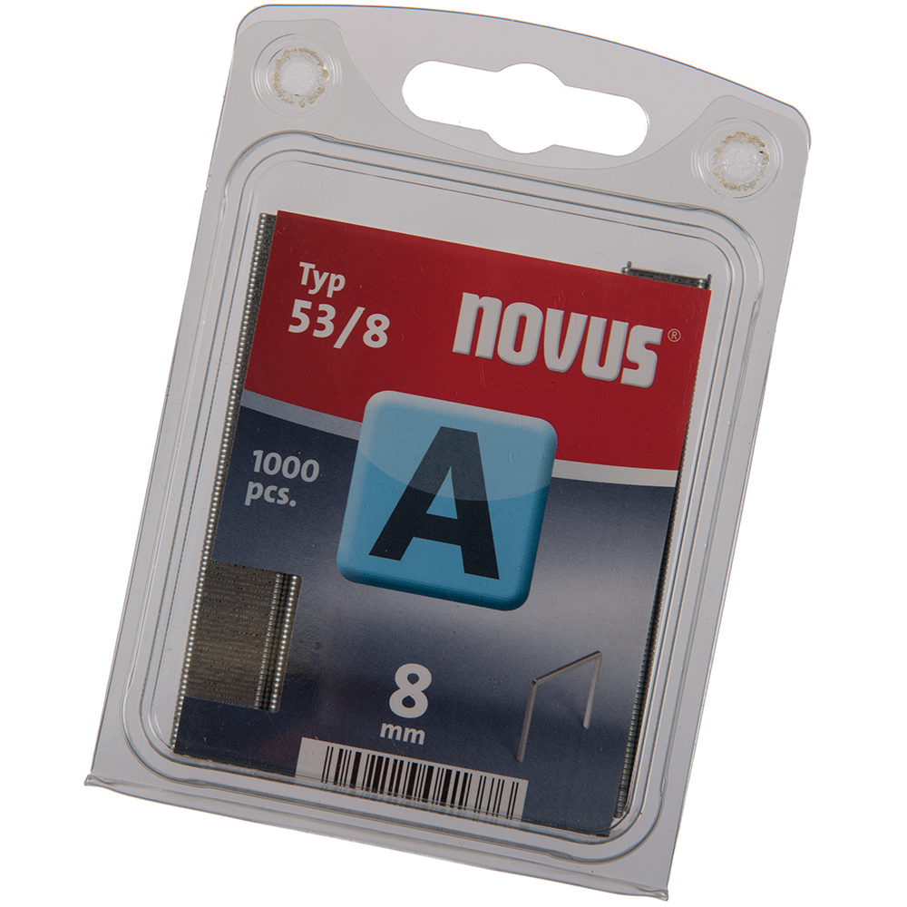 Oferte la Capse Novus, pentru capsatoare manuale si electrice, zinc, 11,3 x 8 mm, 1000 buc