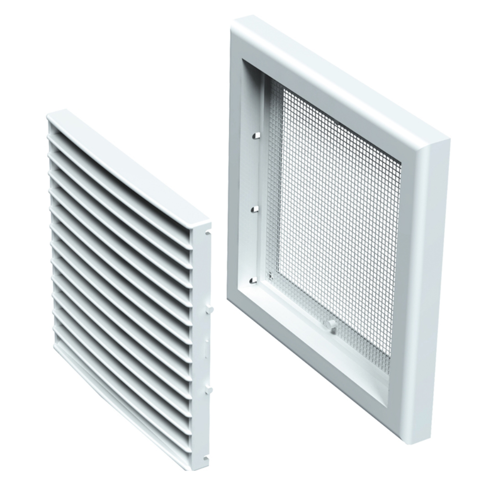 Oferte la Grila Vents, PVC, alb, 154 x 154 mm