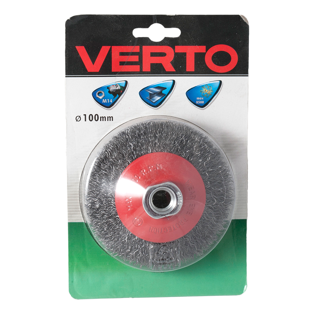 Oferte la Perie conica, pentru polizor unghiular, Verto 62H112, diametru 100 mm
