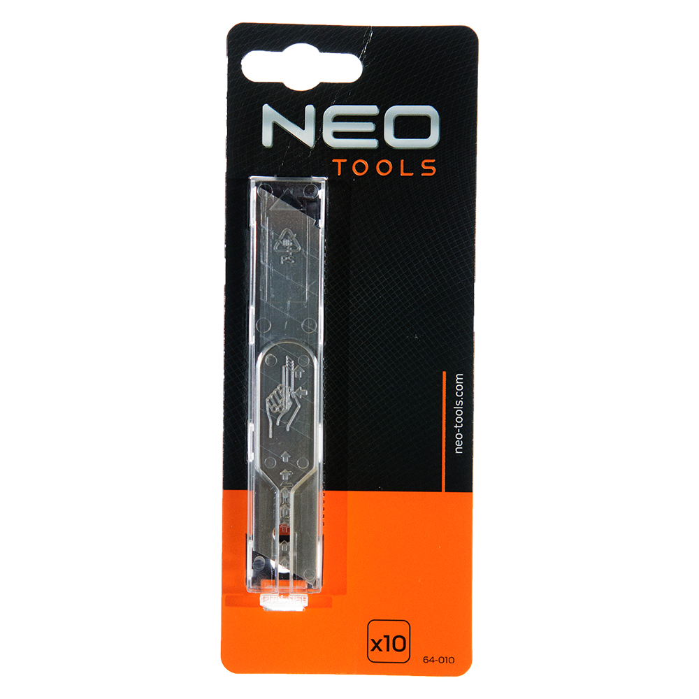 Oferte la Set 10 rezerve lame cutter, Neo 64-010, 18 mm