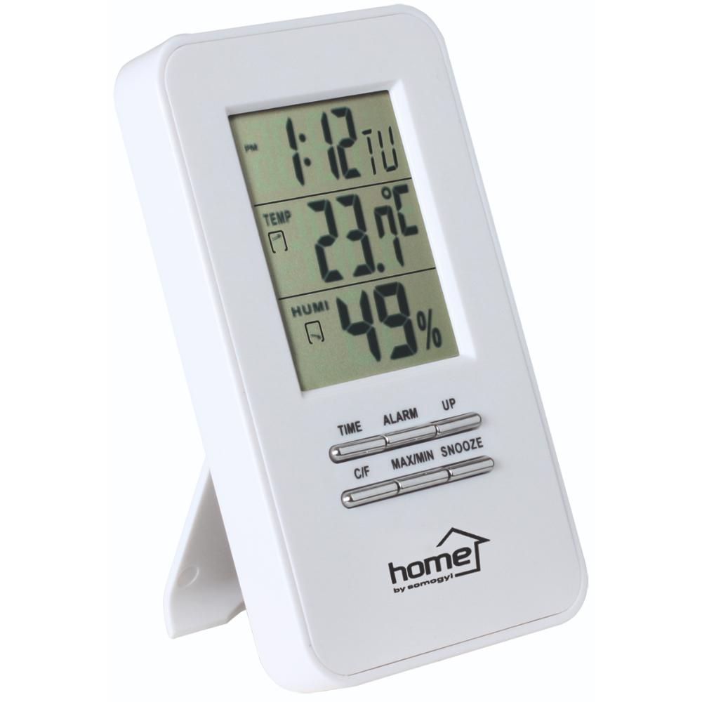 Oferte la Termometru si higrometru, interior, ecran LCD, ceas alarma