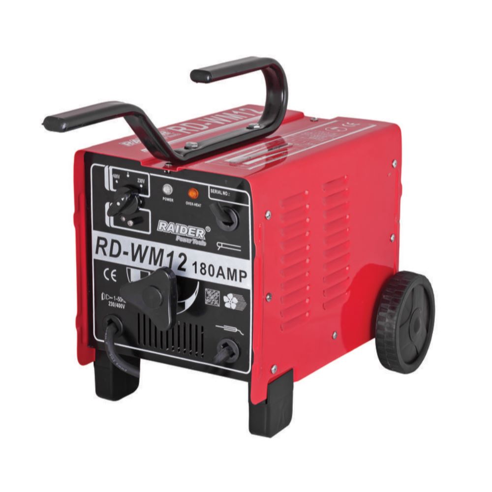 Oferte la Aparat de sudura Raider, transformator de sudura RD-WM12 180 A, 9.6 kVA, IP21