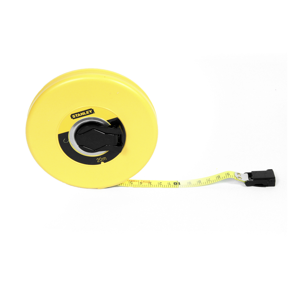 Oferte la Ruleta 20m cu banda din fibra de sticla Stanley