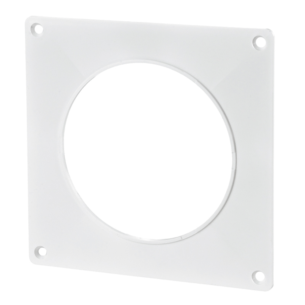 Oferte la Placa perete cu tub circular Vents,alb, Ø150, 200 x 200 mm
