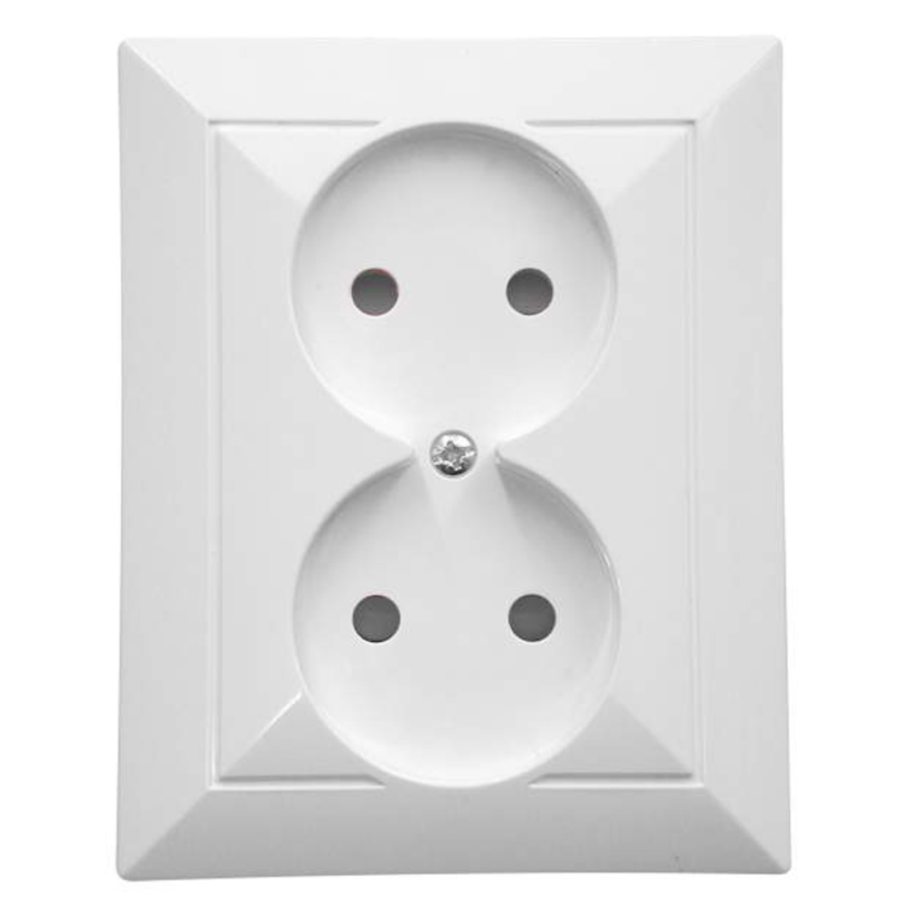 Oferte la Priza dubla Perla 16A, 81 x 53 x 36,6 mm
