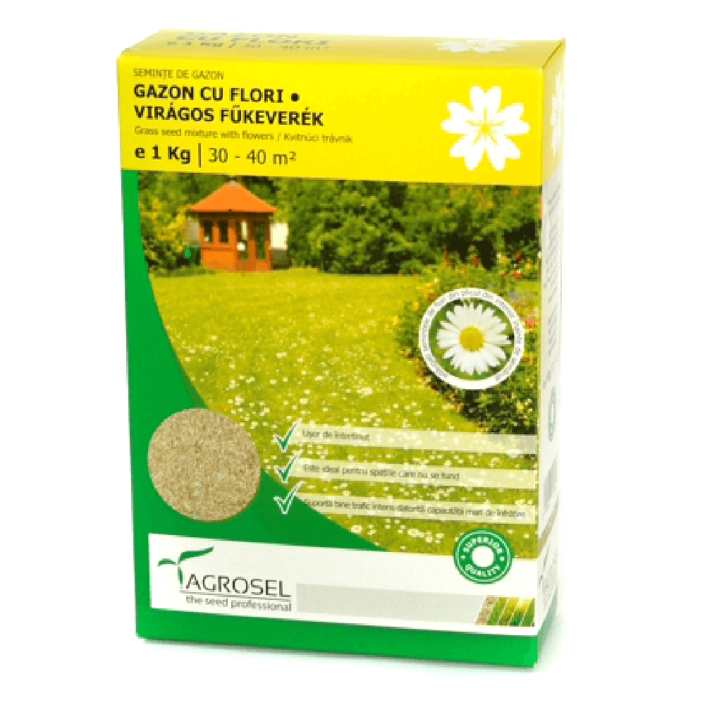 Oferte la Gazon cu flori Agrosel, universal, 35 mp, 1 kg