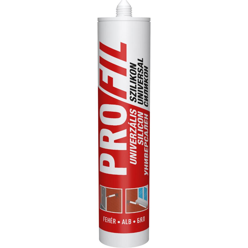 Oferte la Silicon universal, alb, Profil, interior/exterior, 270 ml 
