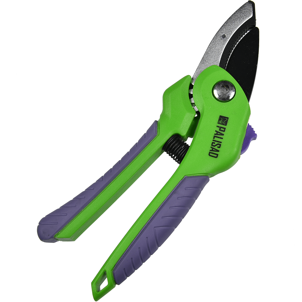 Oferte la Foarfeca de vie cu nicovala si componenta de angrenare, manere doua componente, Palisad, 210 mm