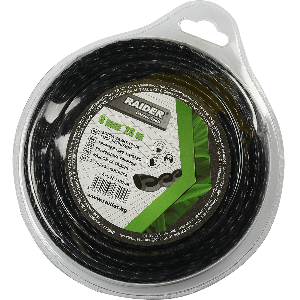 Oferte la Fir rasucit rezerva trimmer Raider 3 mm, 28 m