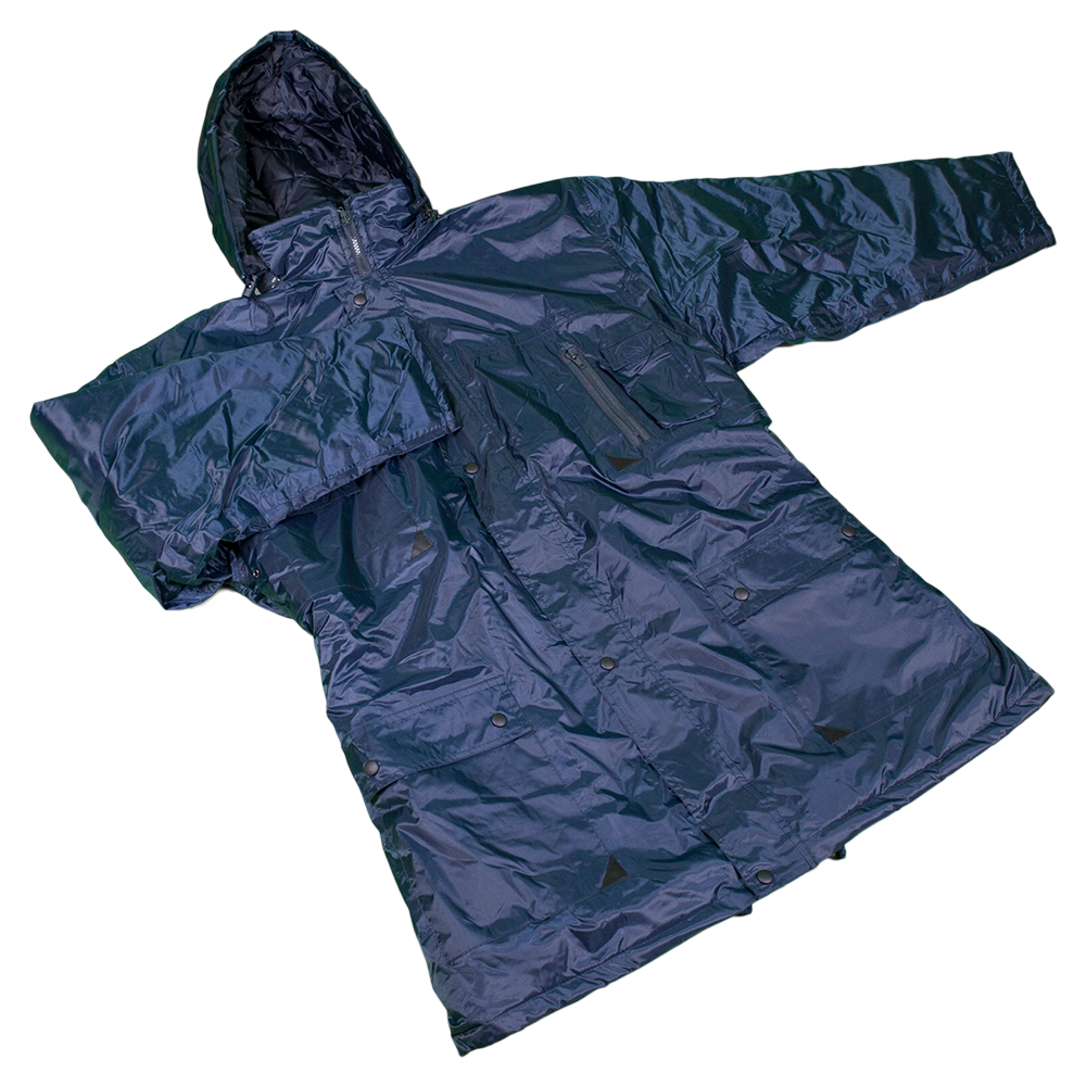 Oferte la Scurta de iarna impermeabila Atlas 9047, nailon/membrana PVC, bleumarin, marimea L