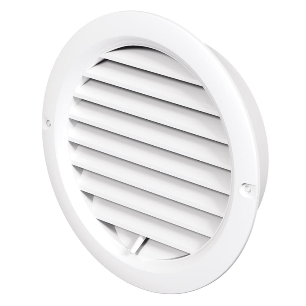 Oferte la Grila circulara cu reglaj Vents, PVC, alb, 100 mm