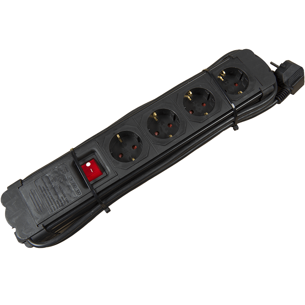 Oferte la Prelungitor 4prize, cu intrerupator, 16A, 250V, negru