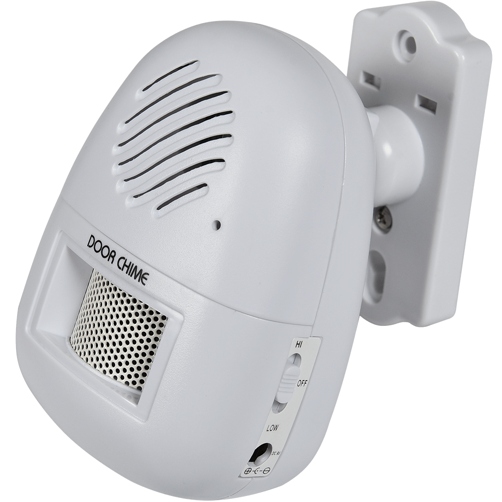 Oferte la Sistem de semnalizare intrare cu suport de perete, senzor de miscare, raza actiune 4-5 m,