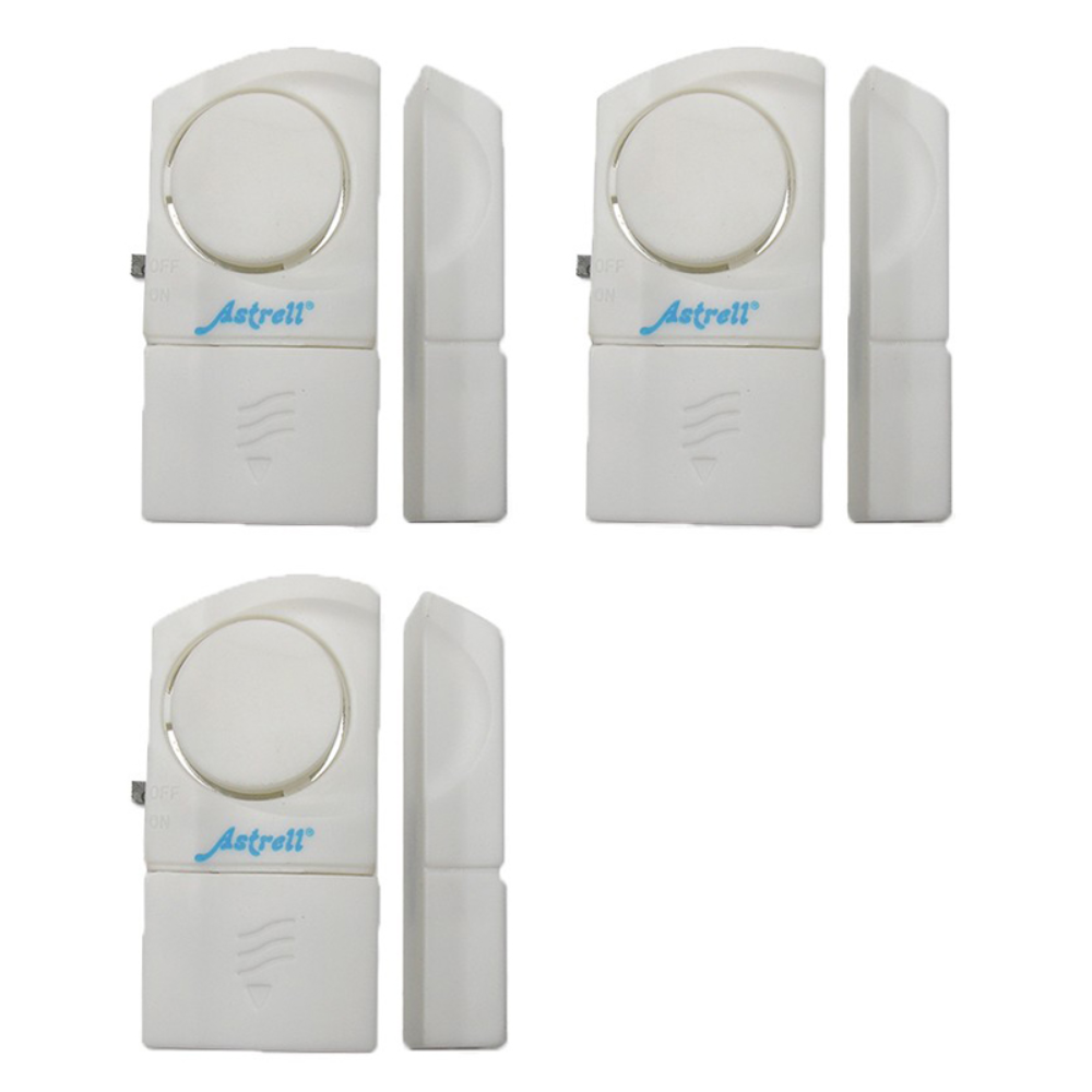 Oferte la Set 3 mini-alarme Advisen Astrell, 3 x 214 x 22 x 150 mm, IP20, alb,