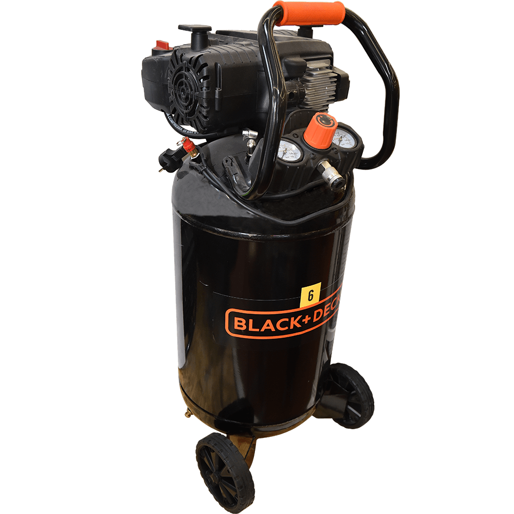 Oferte la  Compresor de aer vertical Black&Decker BD 227/50V-NK, 1,5 kW, 3400 rpm, 10 bar, 50 l