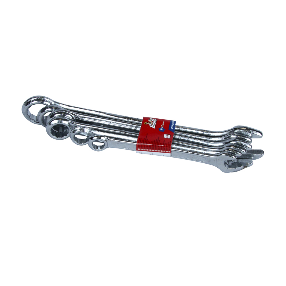 Oferte la Set 6 chei fixe inelare Top Tools, otel, 8-17 mm