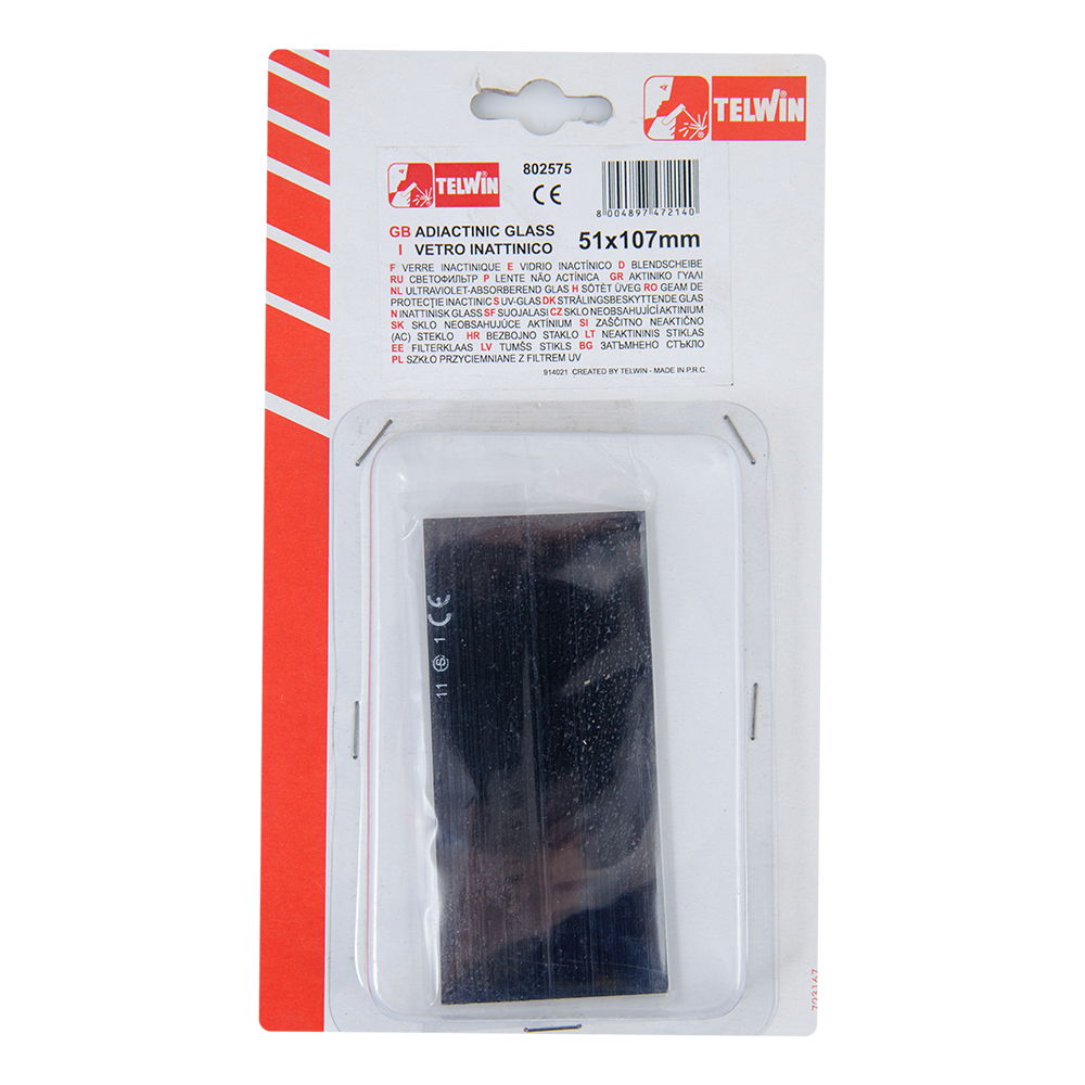 Oferte la Geam fumuriu pentru masca de sudura, Telwin, 51 x 107 mm
