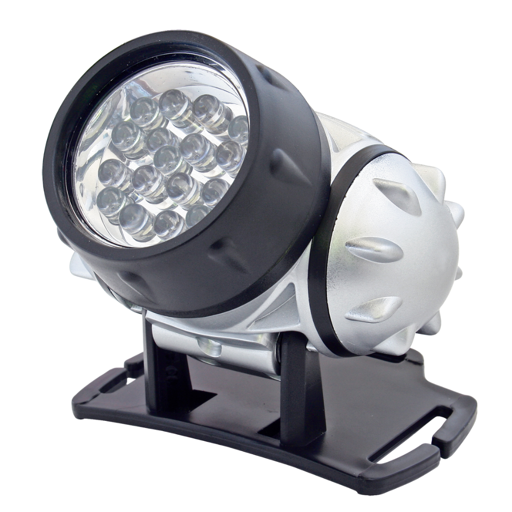 Oferte la Lanterna frontala cu 19 LED-uri superluminoase, 3 x AAA (1,5 V)