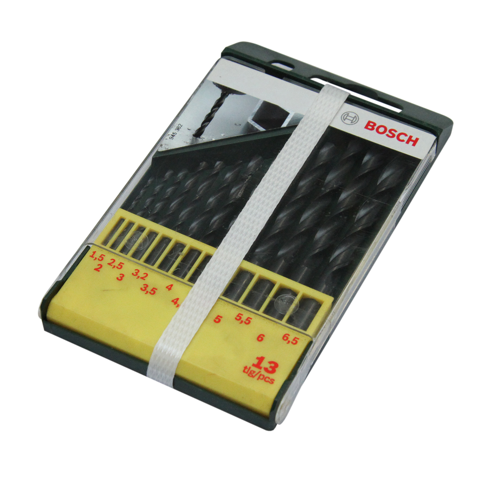 Oferte la Set 13 burghie Bosch HSS-R, mandrina standard, pentru metal, 1.5-6.5 mm