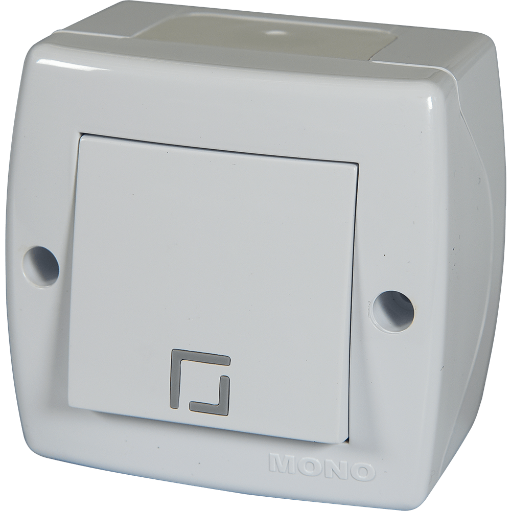 Oferte la Intrerupator simplu Octans, IP44, alb