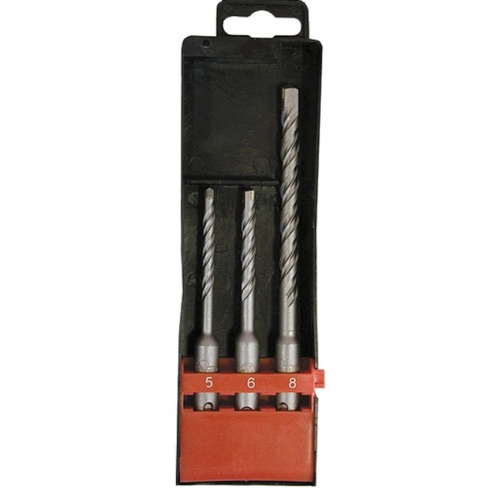 Oferte la Set burghie pentru beton MTX SDS Plus, 3 buc, 5 Х 110, 6 Х 110, 8 Х 160 mm