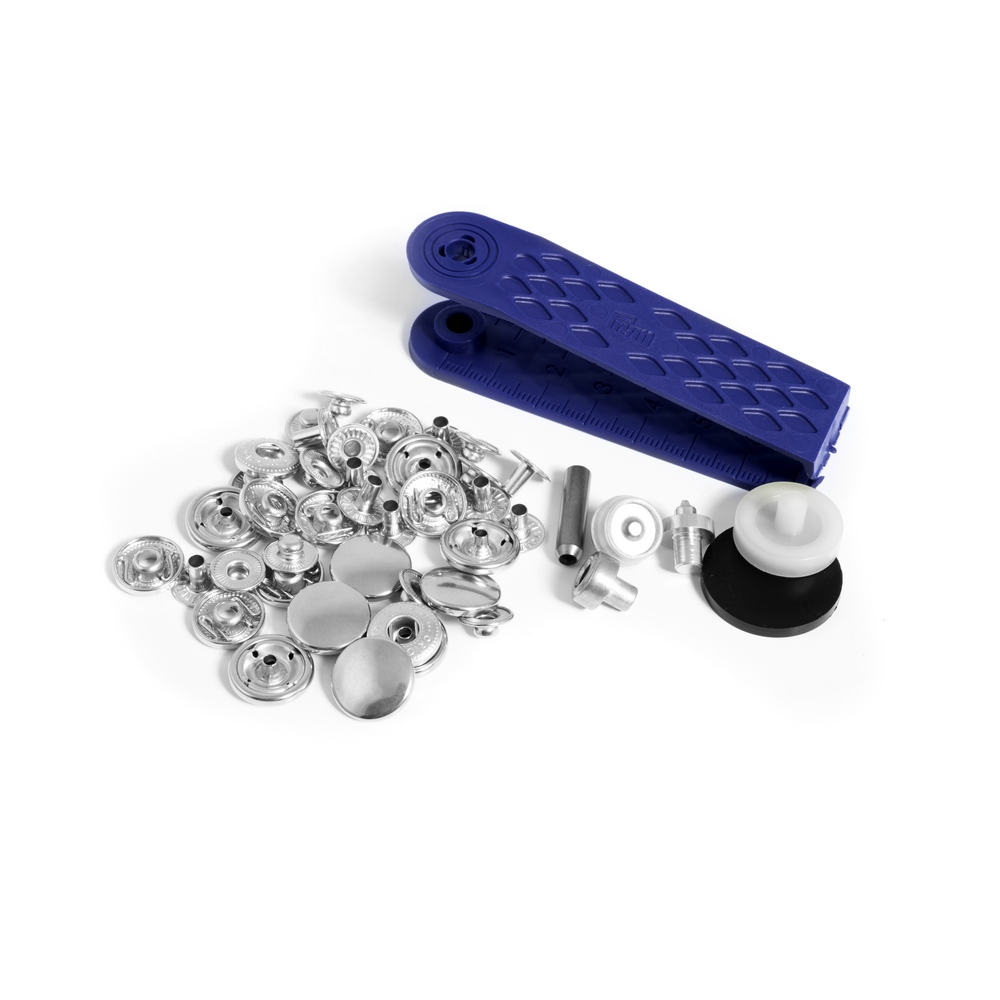 Oferte la Set capse pentru confectii + dispozitiv montare, Prym, ø 15 mm, 10 buc
