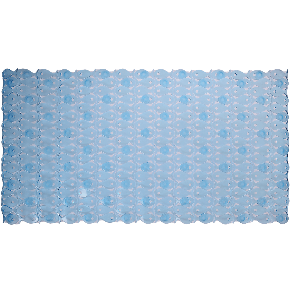 Oferte la Covoras de baie antiderapant Romtatay, plastic, bleu, 70 x 36 cm