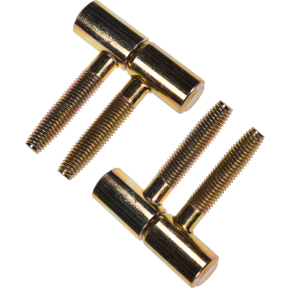 Oferte la Balama cilindrica cu doua tije, D 14 mm, H 48 mm, finisaj zincat galben, 2 buc