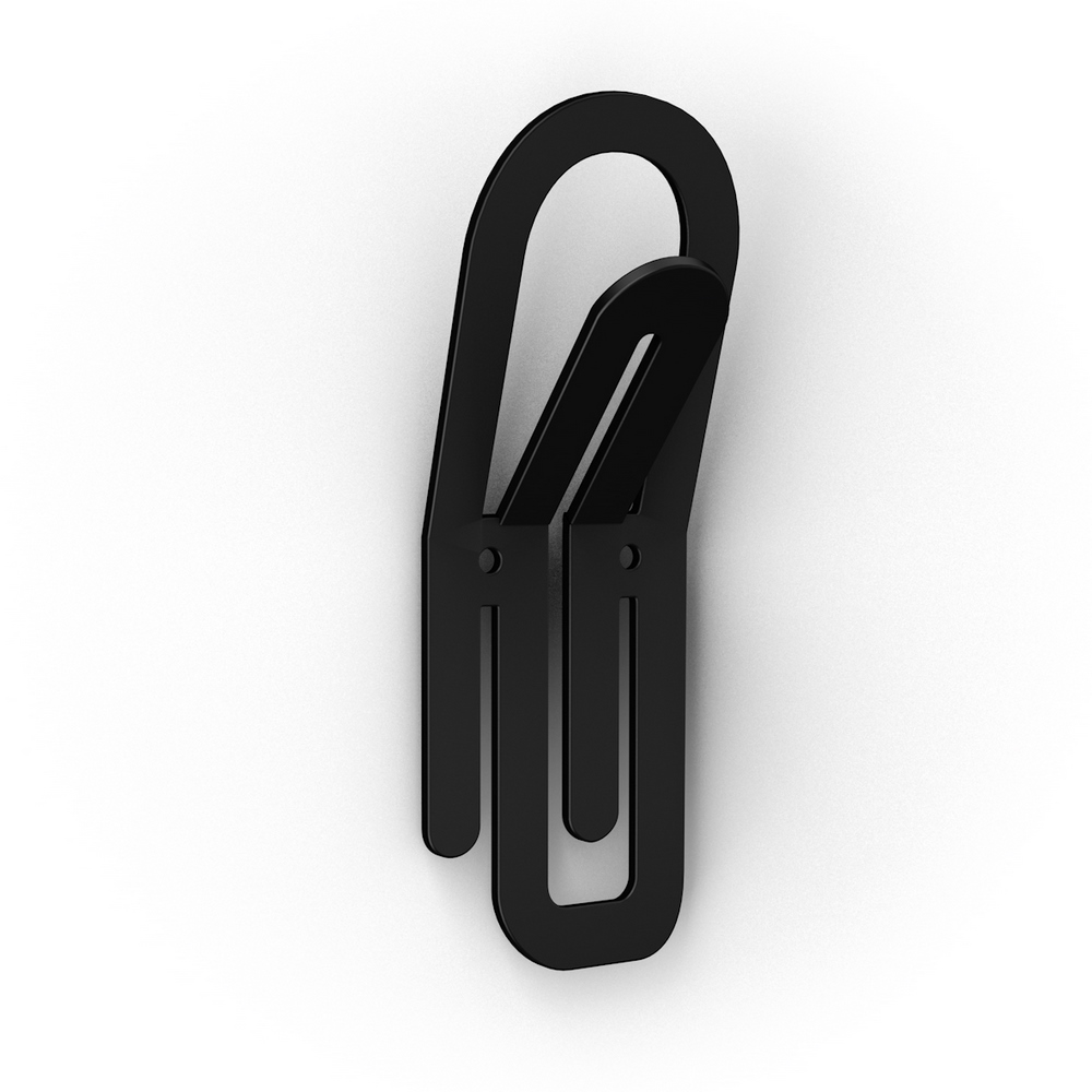 Oferte la Agatator haine tip clip, negru, 150 x 25 x 200 mm