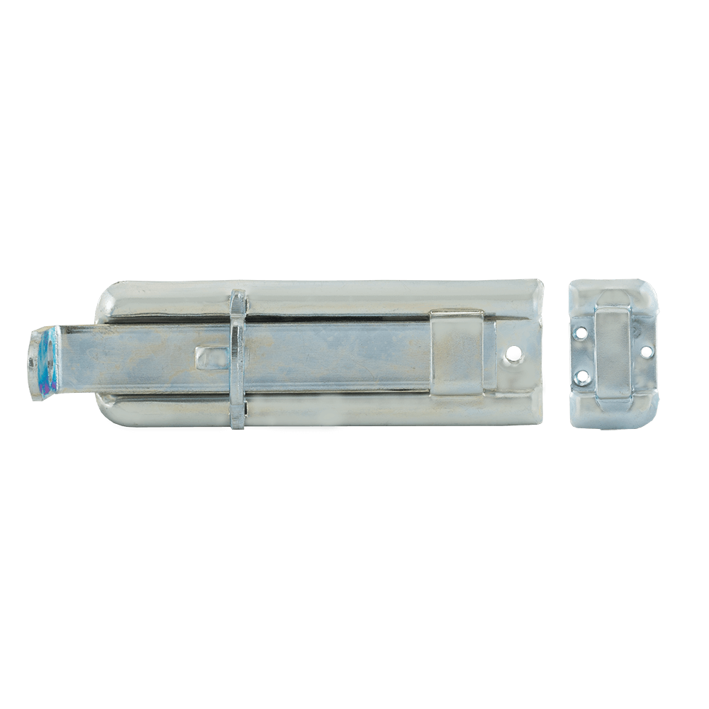 Oferte la Zavor aplicat pentru usi, prindere cu lacat, otel zincat, L: 125 mm