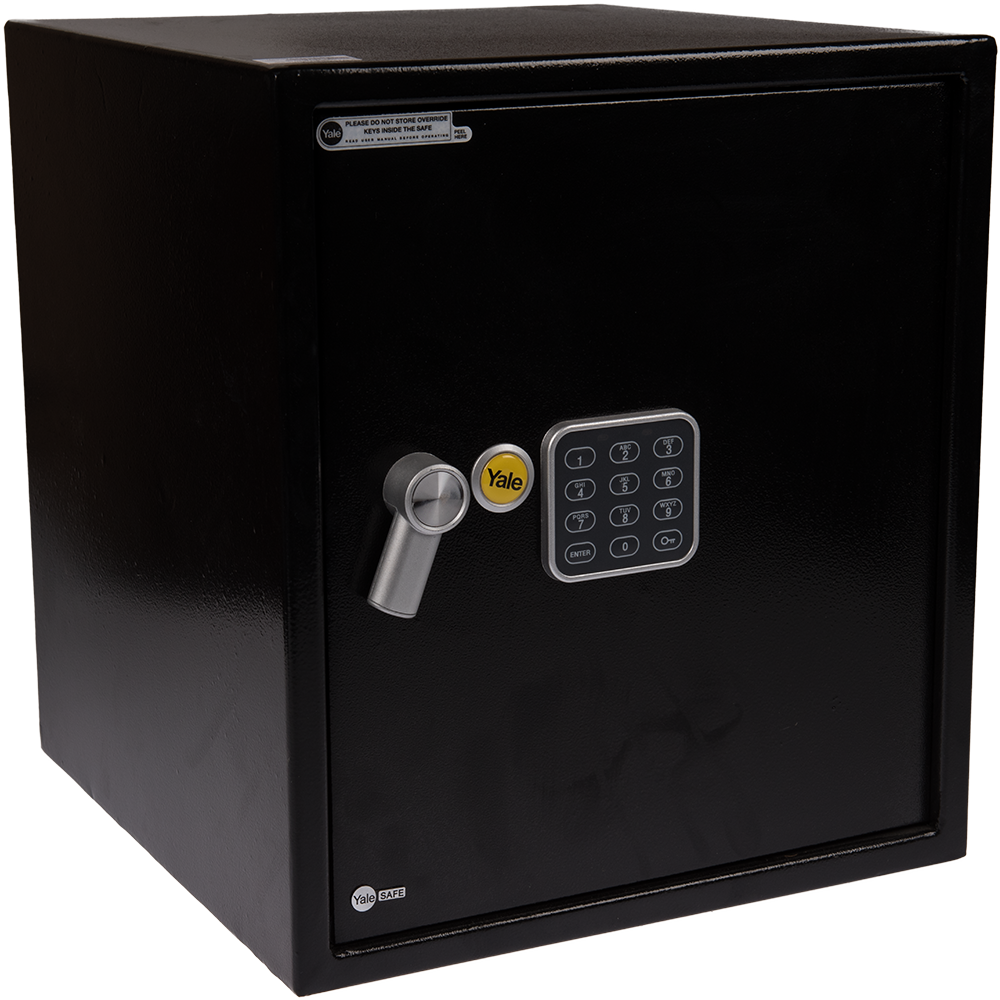 Oferte la Seif standard birou, Yale, electronic, negru, 390 x 350 x 360 mm