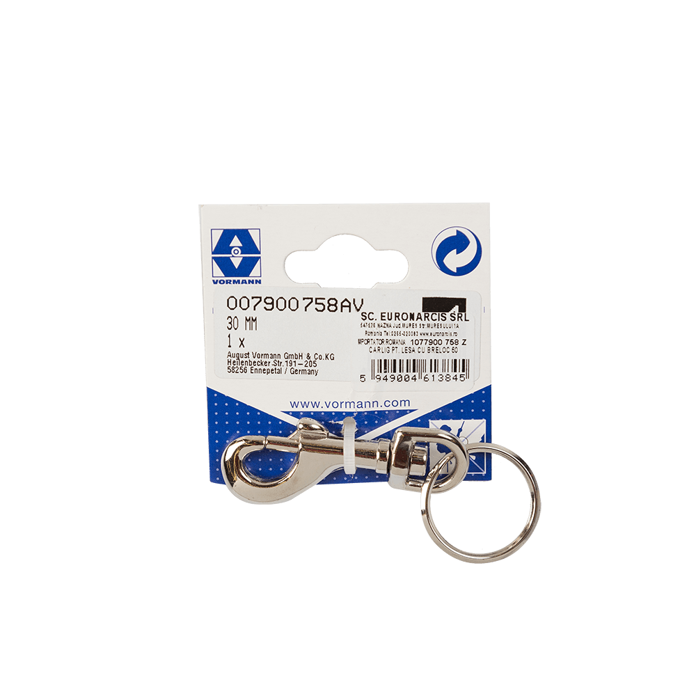 Oferte la Carlig carabina cu ochi, otel, 55 x 11 mm
