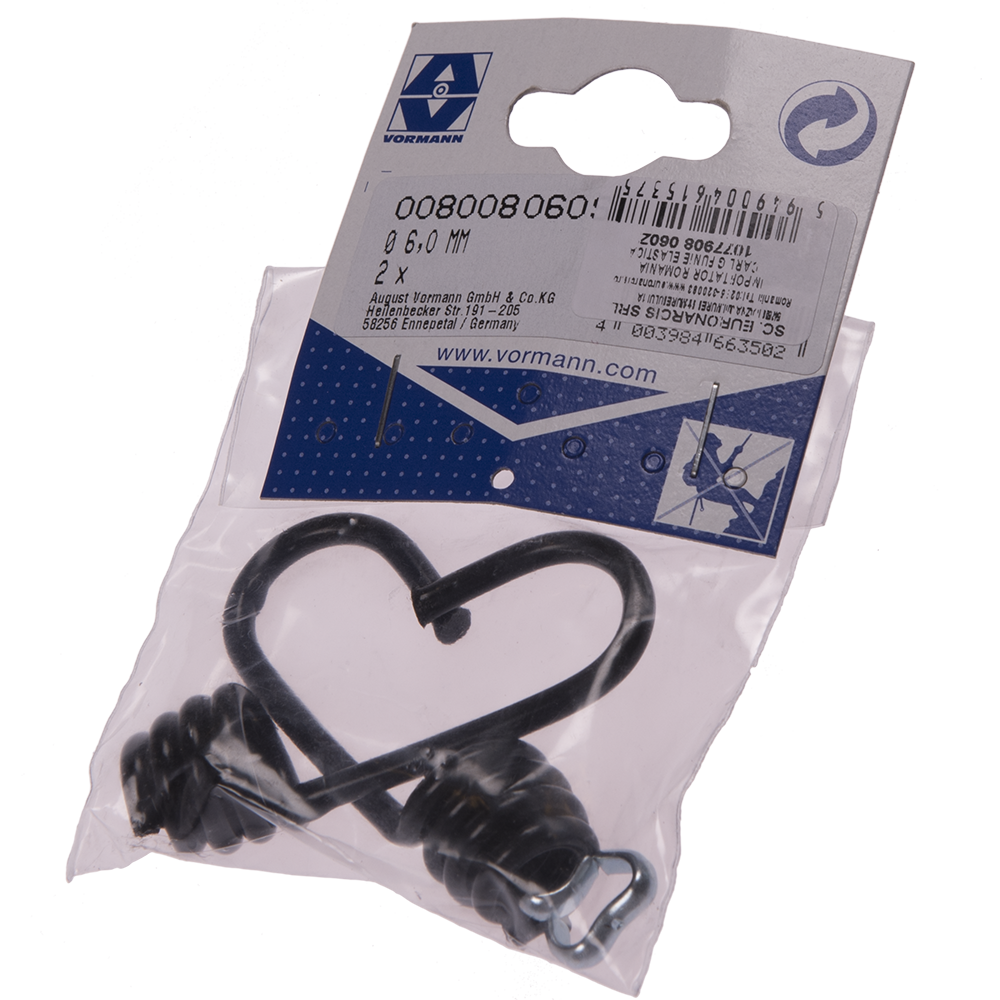 Oferte la Carlig funie elastica, otel, 6 mm