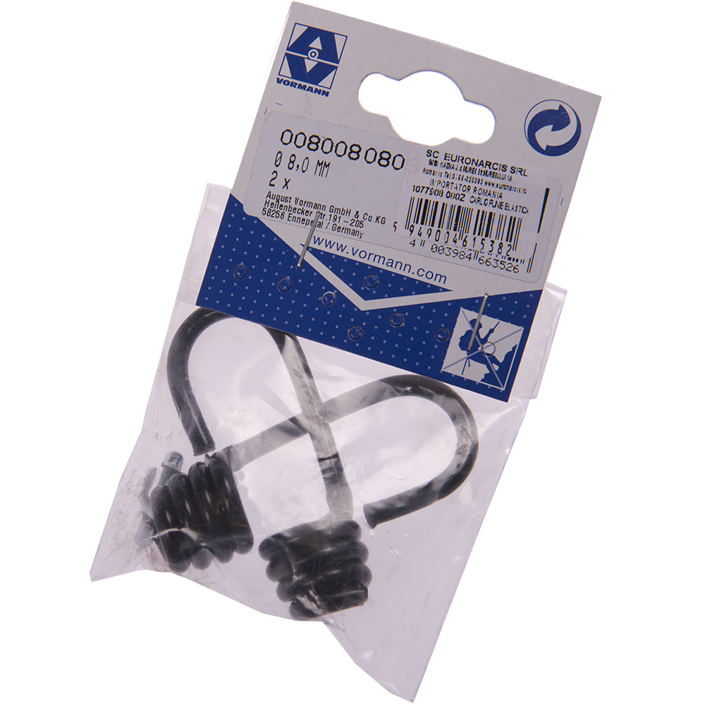Oferte la Carlig funie elastica, otel, 8 mm