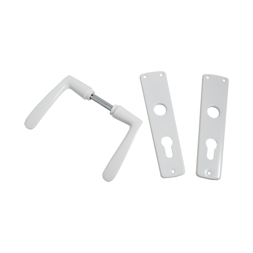 Oferte la Maner cu silduri pentru cilindru de siguranta, dreapta, alb, 54 mm