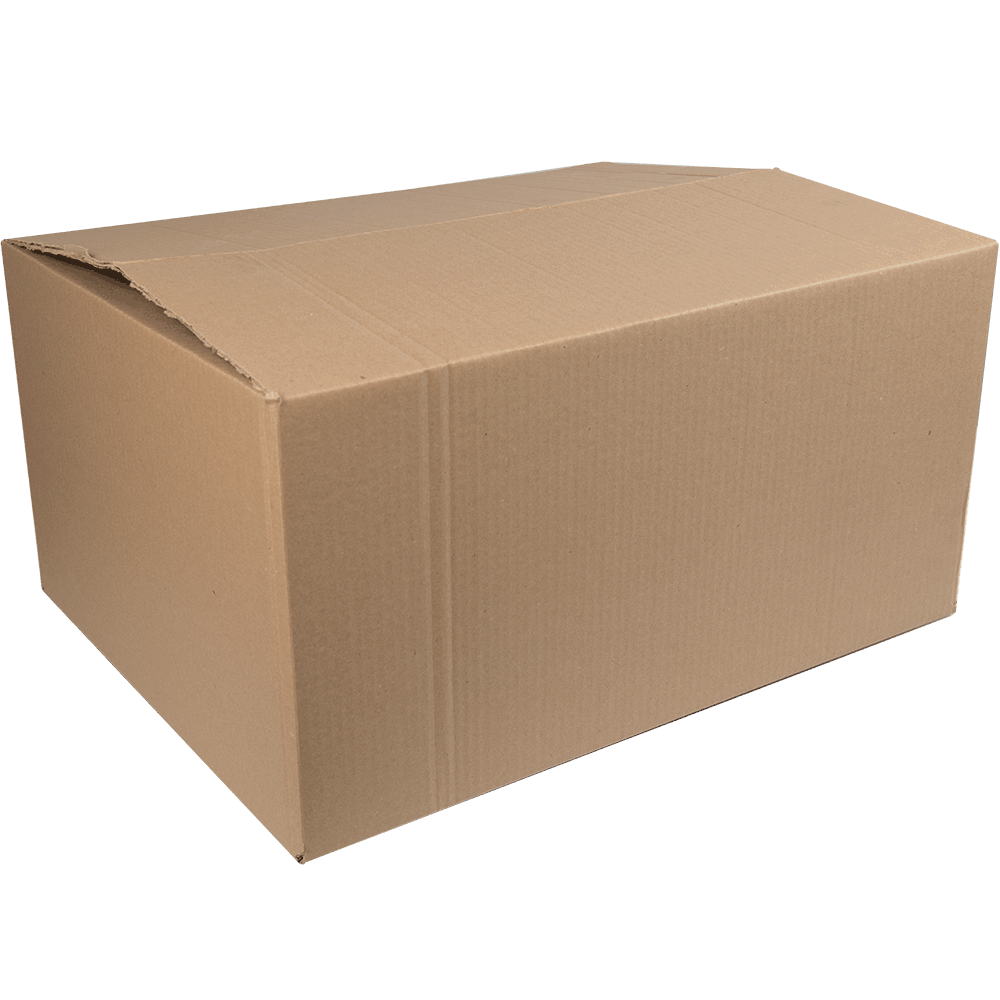 Oferte la Cutie din carton ondulat natur CO3, 60 x 45 x 30 cm 